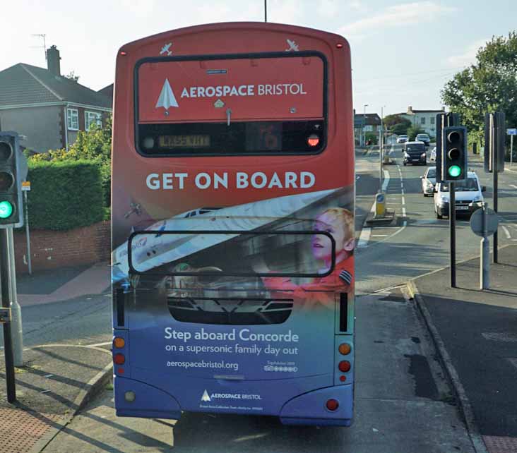 First Bristol Volvo B7TL Wright 37008